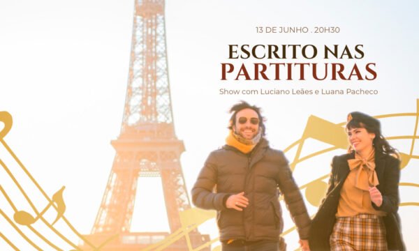 Show ESCRITO NAS PARTITURAS 13 de junho